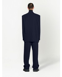 Мужской темно-синий пиджак от Balenciaga
