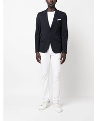 Мужской темно-синий пиджак от Daniele Alessandrini