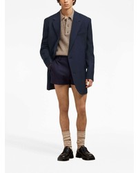 Мужской темно-синий пиджак от Ami Paris