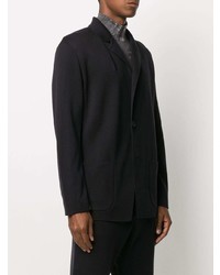 Мужской темно-синий пиджак от Issey Miyake