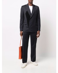 Мужской темно-синий пиджак от 424