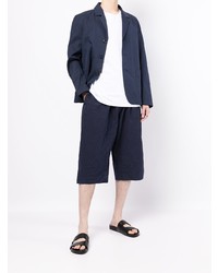 Мужской темно-синий пиджак от Casey Casey