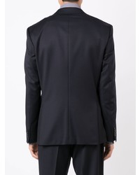 Мужской темно-синий пиджак от BOSS