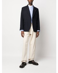 Мужской темно-синий пиджак от Maison Margiela