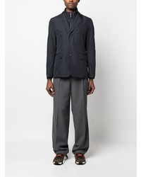 Мужской темно-синий пиджак от Herno