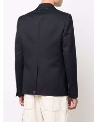 Мужской темно-синий пиджак от Golden Goose