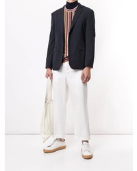 Мужской темно-синий пиджак от Kent & Curwen