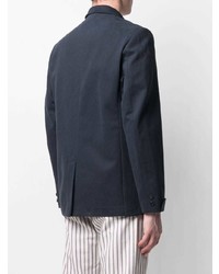 Мужской темно-синий пиджак от Anglozine