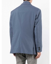 Мужской темно-синий пиджак от Brioni