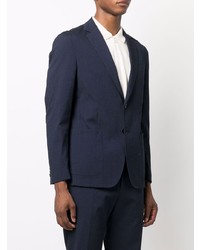 Мужской темно-синий пиджак от BOSS HUGO BOSS