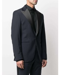 Мужской темно-синий пиджак от Philipp Plein