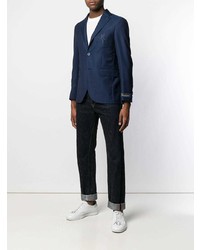 Мужской темно-синий пиджак от Billionaire