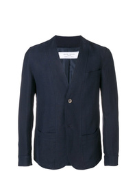 Мужской темно-синий пиджак от Societe Anonyme