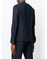 Мужской темно-синий пиджак от Societe Anonyme