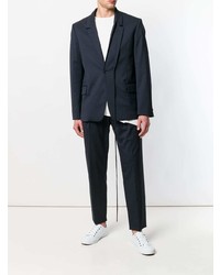 Мужской темно-синий пиджак от Chalayan