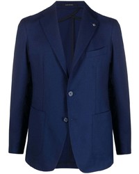 Мужской темно-синий пиджак от Tagliatore