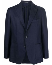 Мужской темно-синий пиджак от Tagliatore