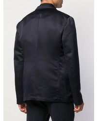 Мужской темно-синий пиджак от Alexander McQueen