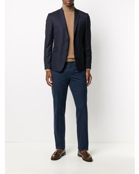 Мужской темно-синий пиджак от Reveres 1949