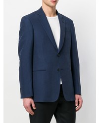 Мужской темно-синий пиджак от Emporio Armani