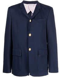 Мужской темно-синий пиджак от Thom Browne