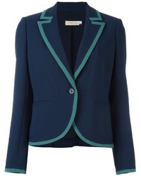 Женский темно-синий пиджак от Tory Burch