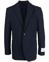Мужской темно-синий пиджак от Traiano Milano
