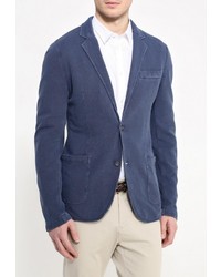 Мужской темно-синий пиджак от Tru Trussardi