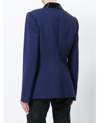 Женский темно-синий пиджак от Lanvin