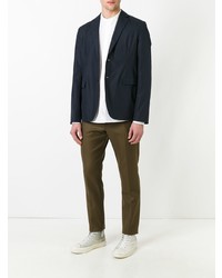 Мужской темно-синий пиджак от Haider Ackermann