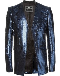 Мужской темно-синий пиджак от Unconditional
