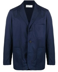 Мужской темно-синий пиджак от Universal Works