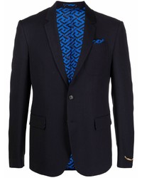 Мужской темно-синий пиджак от Versace