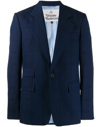 Мужской темно-синий пиджак от Vivienne Westwood