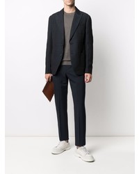 Мужской темно-синий пиджак от Giorgio Armani