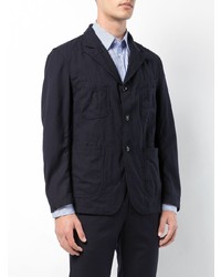 Мужской темно-синий пиджак от Engineered Garments