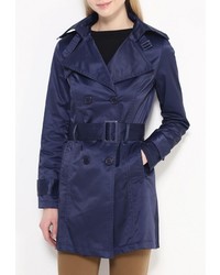 Женский темно-синий плащ от B.Style