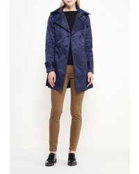 Женский темно-синий плащ от B.Style