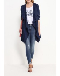 Женский темно-синий плащ от BOSS ORANGE