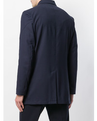 Мужской темно-синий плащ от Corneliani