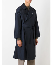 Мужской темно-синий плащ от E. Tautz