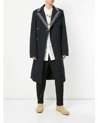 Мужской темно-синий плащ от JW Anderson