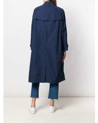 Женский темно-синий плащ от Aspesi