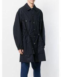 Мужской темно-синий плащ от Barena