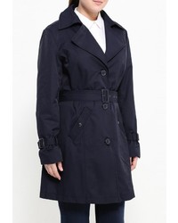 Женский темно-синий плащ от Fiorella Rubino