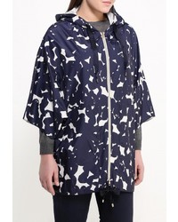 Женский темно-синий плащ от Fiorella Rubino