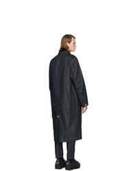 Мужской темно-синий плащ от S.R. STUDIO. LA. CA.