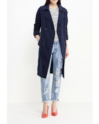 Женский темно-синий плащ от LOST INK