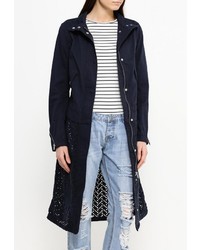 Женский темно-синий плащ от LOST INK