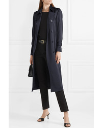 Женский темно-синий плащ от Equipment